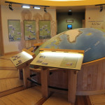 A big globe in the central room beckons you to learn about the north.