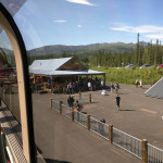 Arriving at the Denali National Park Visitor center platform. I had a couple of hours but not really long enough to do more than poke around. Today was about the train ride more than the park.